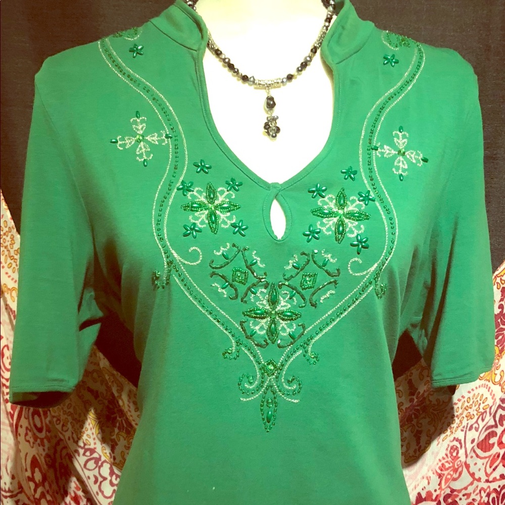 Oscar Grass green T-shirt